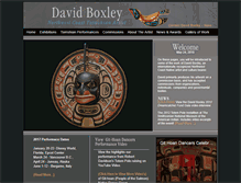 Tablet Screenshot of davidboxley.com